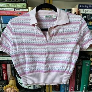VINTAGE Guess Cropped Knit Top